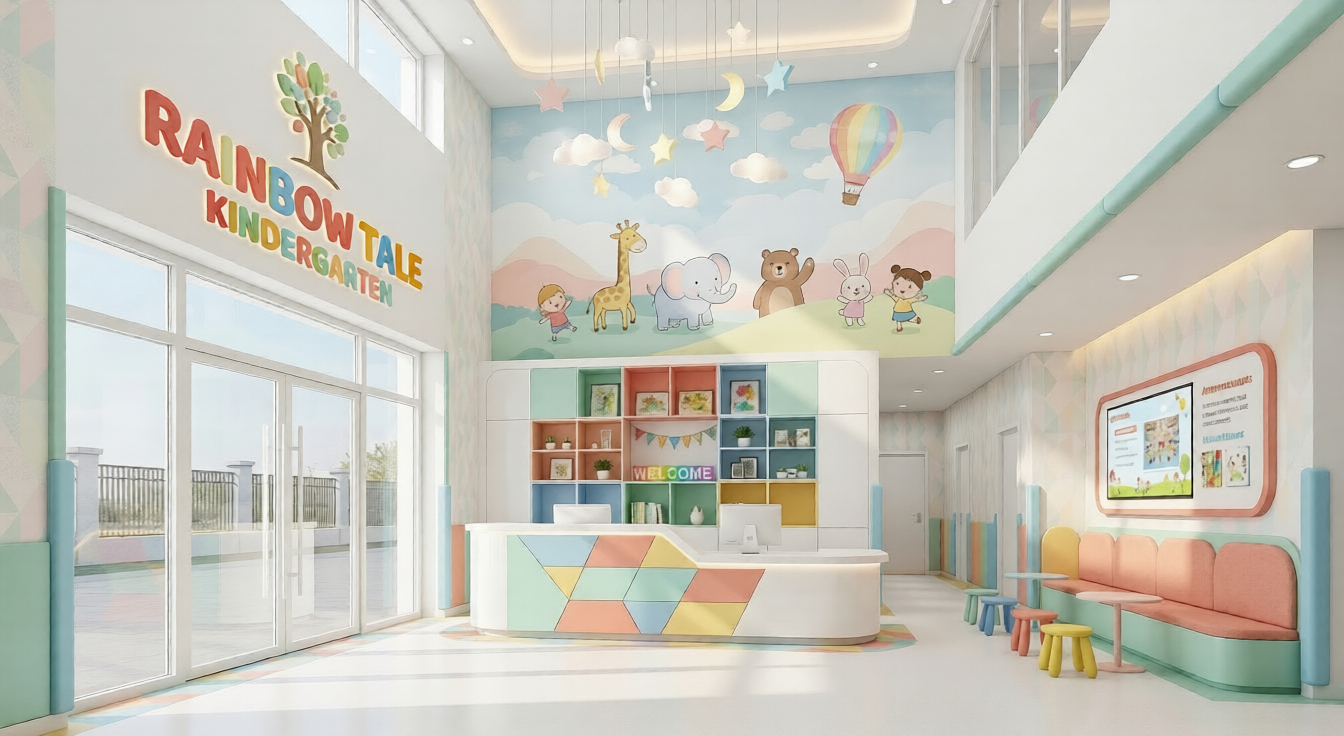 Commercial interior design by Cores Interiors Bangalore — modern office and retail space design